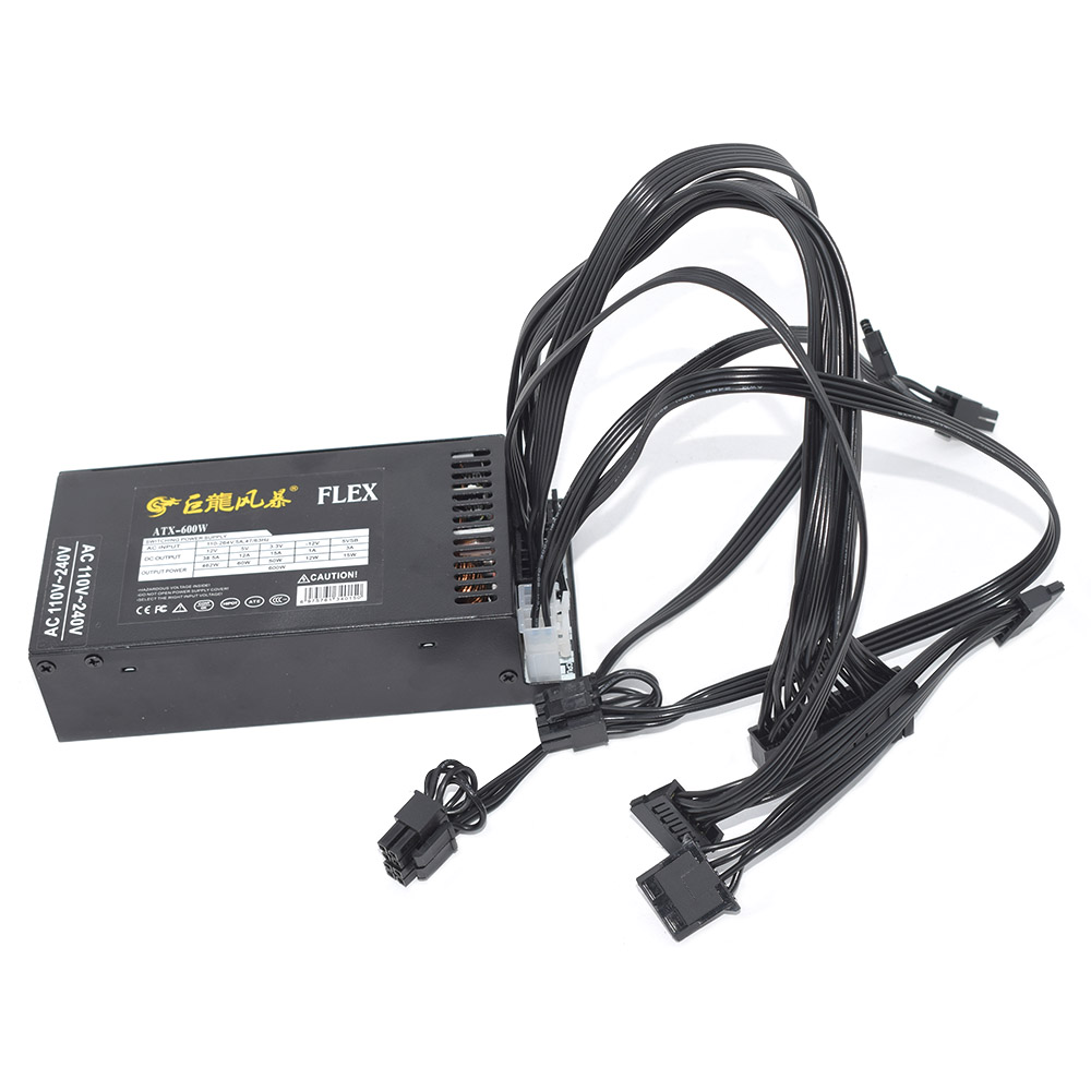 JULONGFENGBAO Full Modular 110 - огляд і ціна Flex Atx Power Supply 600W 1U
